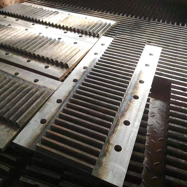 齒條加工標準：